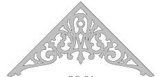 Gable Ornament go-04