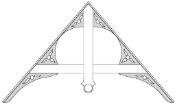 Gable Ornament go-18