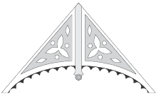 Gable Ornament go-23