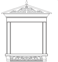 Gable Ornament wce-01